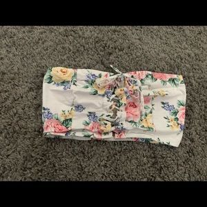 Cute flower tupe top
